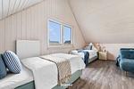 Schlafzimmer - Ferienhaus Huus Luv Olpenitz - Top-Hundeurlaub