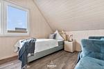 Schlafzimmer - Ferienhaus Huus Luv Olpenitz - Top-Hundeurlaub