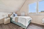 Schlafzimmer - Ferienhaus Huus Luv Olpenitz - Top-Hundeurlaub