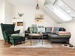 Wohnzimmer - Küstenliebe - Top-Hundeurlaub