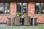Gartenblick - Ferienhaus Garden Lodge Westerland Sylt - Top-Hundeurlaub