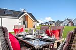 Terrasse - Ferienhaus Steuermannshuus Olpenitz - Top-Hundeurlaub