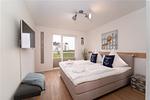 Schlafzimmer - Ferienwohnung Heimathafen Schlei Olpenitz - Top-Hundeurlaub