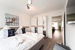 Schlafzimmer - Ferienwohnung Heimathafen Schlei Olpenitz - Top-Hundeurlaub