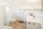 Badezimmer - Ferienwohnung Hühnerstall Hasselberg - Top-Hundeurlaub