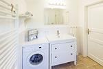 Badezimmer - Ferienwohnung Hühnerstall Hasselberg - Top-Hundeurlaub