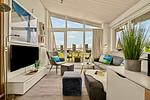 Wohnzimmer - Ferienhaus Dünenvilla Ostseeblick Marina Wendtorf - Top-Hundeurlaub