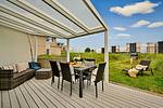 Terrasse - Ferienhaus Dünenvilla Ostseeblick Marina Wendtorf - Top-Hundeurlaub