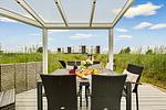 Terrasse - Ferienhaus Dünenvilla Ostseeblick Marina Wendtorf - Top-Hundeurlaub