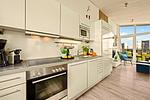 Küche / Küchenzeile - Ferienhaus Dünenvilla Ostseeblick Marina Wendtorf - Top-Hundeurlaub