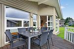 Terrasse - Ferienhaus Sprottenhuus - Top-Hundeurlaub