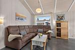 Wohnzimmer - Ferienhaus Sprottenhuus - Top-Hundeurlaub