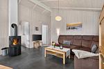 Wohnzimmer - Ferienhaus Sprottenhuus - Top-Hundeurlaub