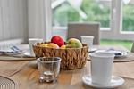 Wohnzimmer - Ferienhaus Sprottenhuus - Top-Hundeurlaub