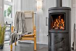 Kamin-/Ofen - Ferienhaus Sprottenhuus - Top-Hundeurlaub
