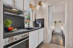 Küche / Küchenzeile - Ferienhaus Sprottenhuus - Top-Hundeurlaub