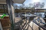 Terrasse - Hausboot "Seeprinz" - Top-Hundeurlaub