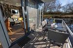 Terrasse - Hausboot "Seeprinz" - Top-Hundeurlaub