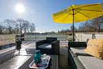 Terrasse - Hausboot "Seeprinz" - Top-Hundeurlaub