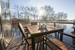 Terrasse - Hausboot "Seerose" - Top-Hundeurlaub
