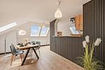 Küche / Küchenzeile - Ferienwohnung Dock12C - Top-Hundeurlaub