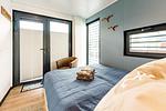 Schlafzimmer - Floatinghouse Topas - Top-Hundeurlaub