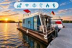Hauptansicht - Floatinghouse Topas - Top-Hundeurlaub