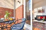Balkon - Villa Emmy 01 - Top-Hundeurlaub