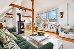 Wohnzimmer - Villa Emmy 09 - Top-Hundeurlaub