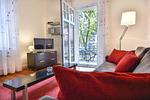 Wohnzimmer - Villa Emmy 06 - Top-Hundeurlaub