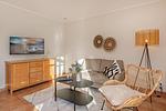 Wohnzimmer - Solaris Appartement 11 - Top-Hundeurlaub