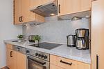 Küche / Küchenzeile - Solaris Appartement 11 - Top-Hundeurlaub