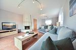 Wohnzimmer - Ferienhaus Inselnest - Top-Hundeurlaub