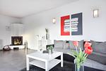 Wohnzimmer - Villa Kaja Wohnung Ostseestrand - Top-Hundeurlaub