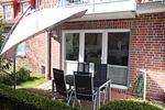 Terrasse - Friesenkoje - Top-Hundeurlaub