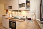 Moderne Küche - Badestraße 80, Whg. 1, Goting Hus - Top-Hundeurlaub
