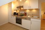 Moderne Küche - Mittelstraße 18, Whg. 1, Haus am Rosenbeet - Top-Hundeurlaub