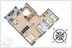 Grundriss - Domizil Steinberg 31 - Top-Hundeurlaub