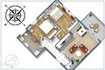 Grundriss - Quartier Görmitz - 44 Möwe - Top-Hundeurlaub
