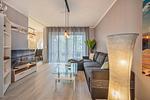 Wohnzimmer - Domizil Seeblick 205 - Top-Hundeurlaub