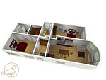 Grundriss - Villa Frisia 18 - Top-Hundeurlaub