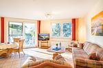 Wohnzimmer - Villa Meeresrauschen 10 - Top-Hundeurlaub