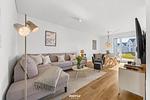 Wohnzimmer - Ferienwohnung SalzWasserHerz Olpenitz - Top-Hundeurlaub
