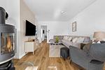 Wohnzimmer - Ferienwohnung SalzWasserHerz Olpenitz - Top-Hundeurlaub