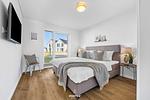 Schlafzimmer - Ferienwohnung SalzWasserHerz Olpenitz - Top-Hundeurlaub