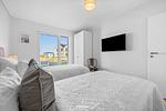 Schlafzimmer - Ferienwohnung SalzWasserHerz Olpenitz - Top-Hundeurlaub