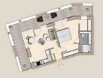 Grundriss - Ferienwohnung TheViewB07 Dagebüll - Top-Hundeurlaub