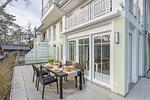Terrasse - Domizil Parkstraße - Bella Katja 02 - Top-Hundeurlaub