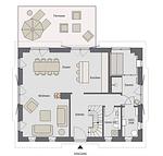 Grundriss - Ferienhaus Godjas Hüs List auf Sylt - Top-Hundeurlaub