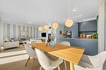 Wohnzimmer - Ferienhaus Kate Kunterbunt List auf Sylt - Top-Hundeurlaub